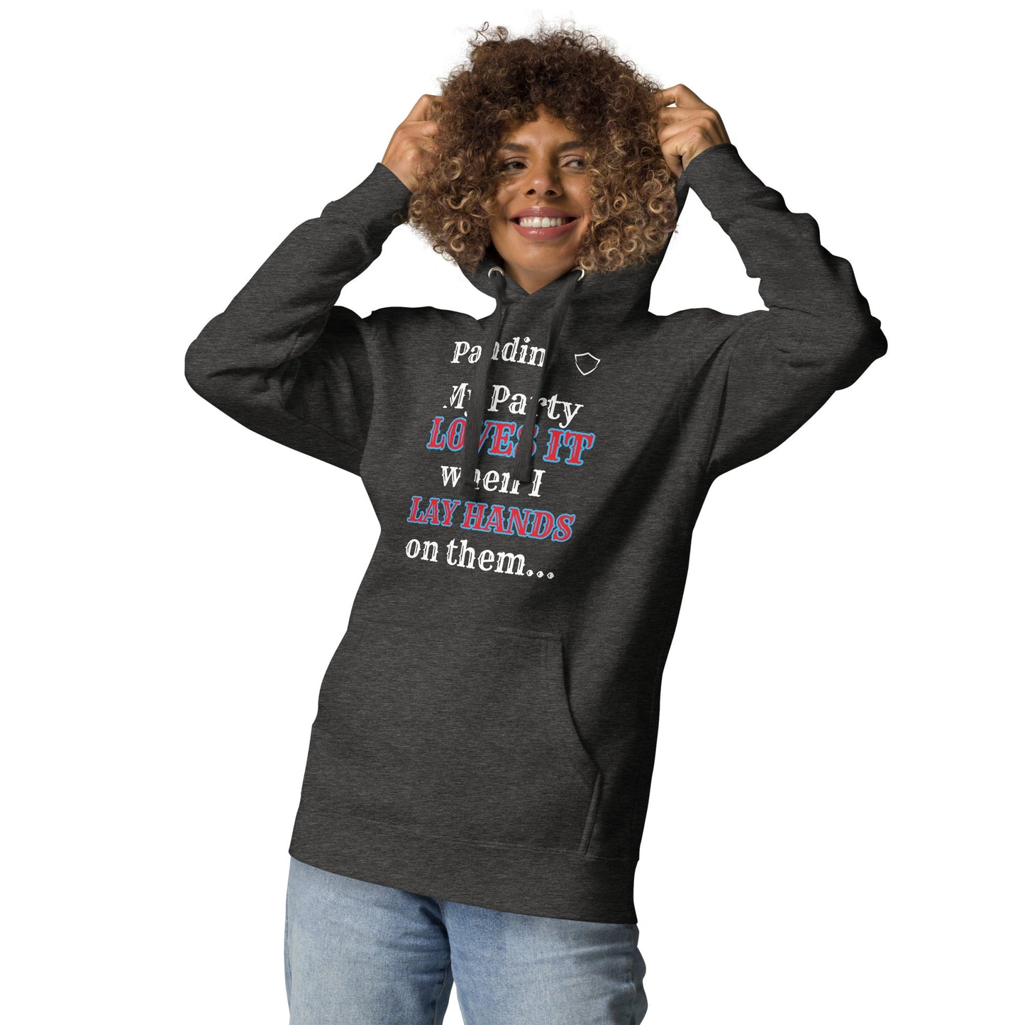 Paladin Hoodie – Funny D&D Sweatshirt for Righteous Touchers & Party Healers