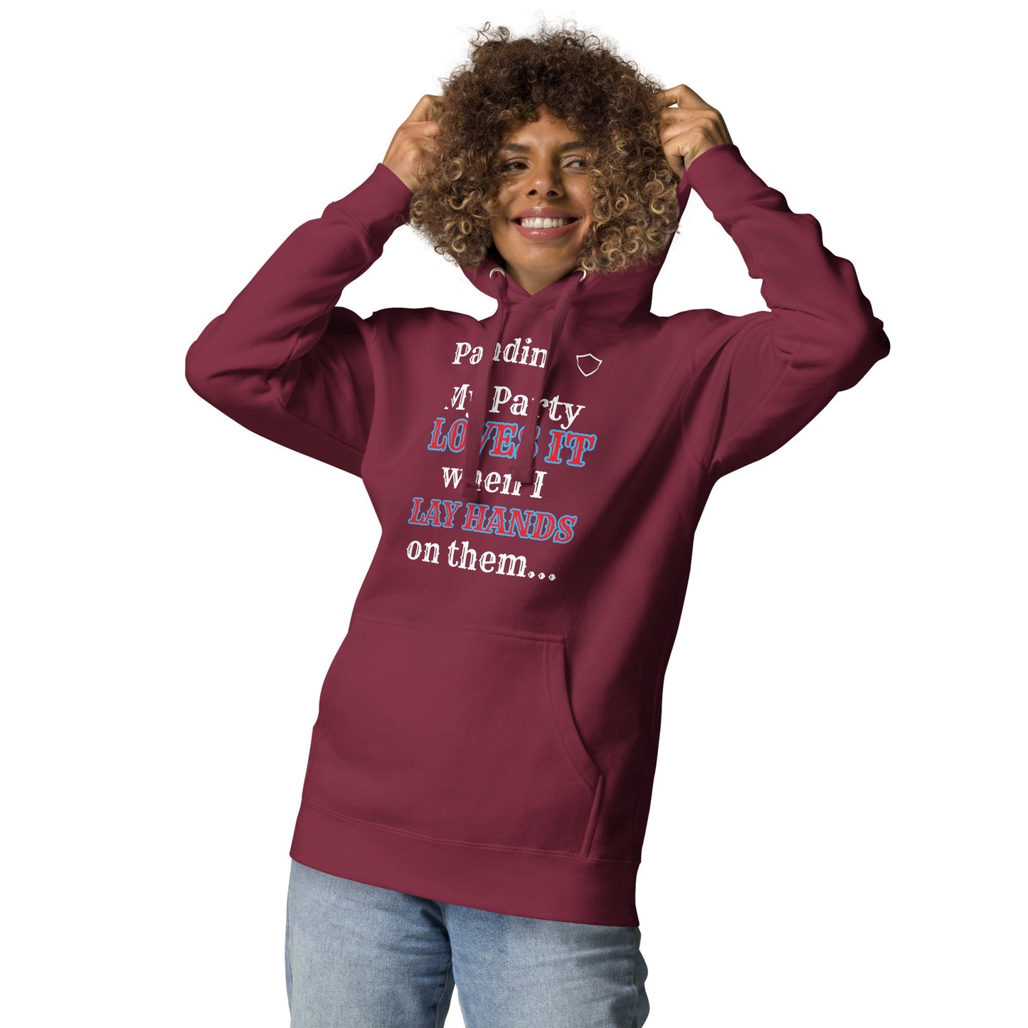Paladin Hoodie – Funny D&D Sweatshirt for Righteous Touchers & Party Healers