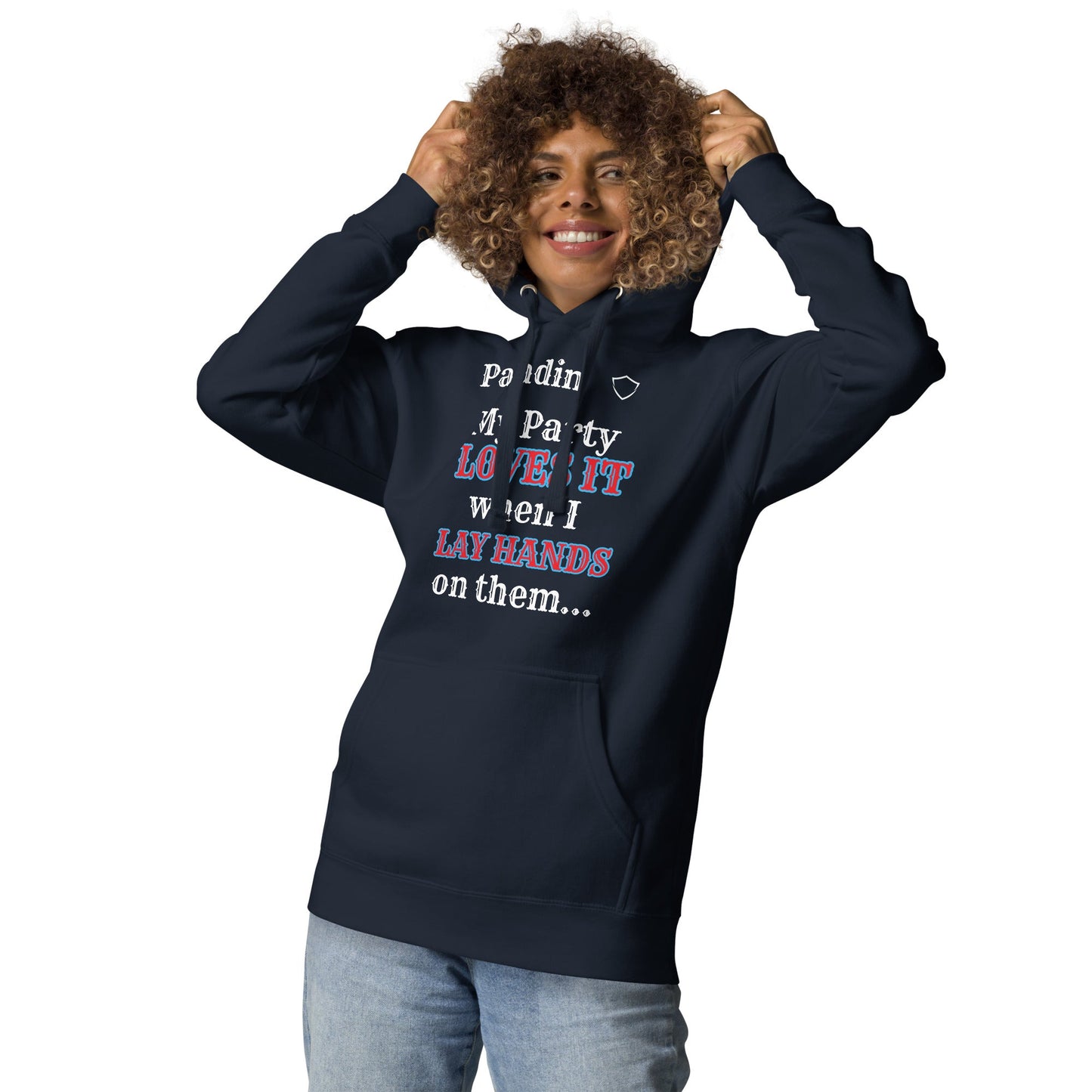Paladin Hoodie – Funny D&D Sweatshirt for Righteous Touchers & Party Healers