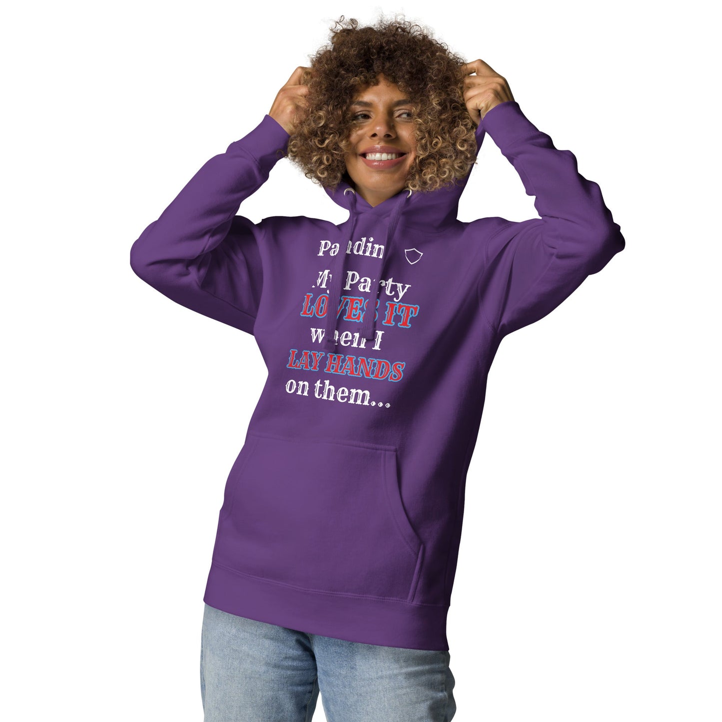 Paladin Hoodie – Funny D&D Sweatshirt for Righteous Touchers & Party Healers