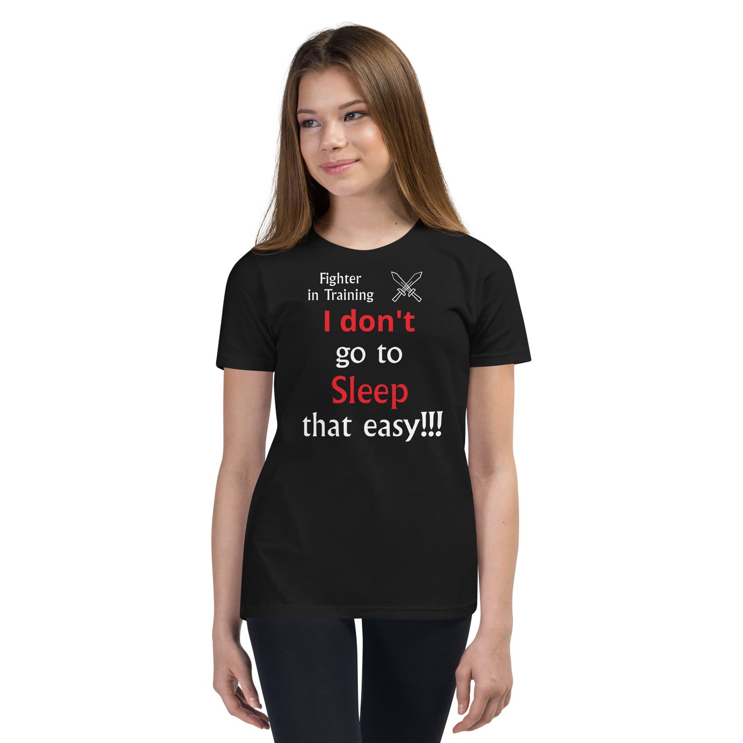 Fighter in Training T-Shirt – Funny D&D Tee for Resilient Kids