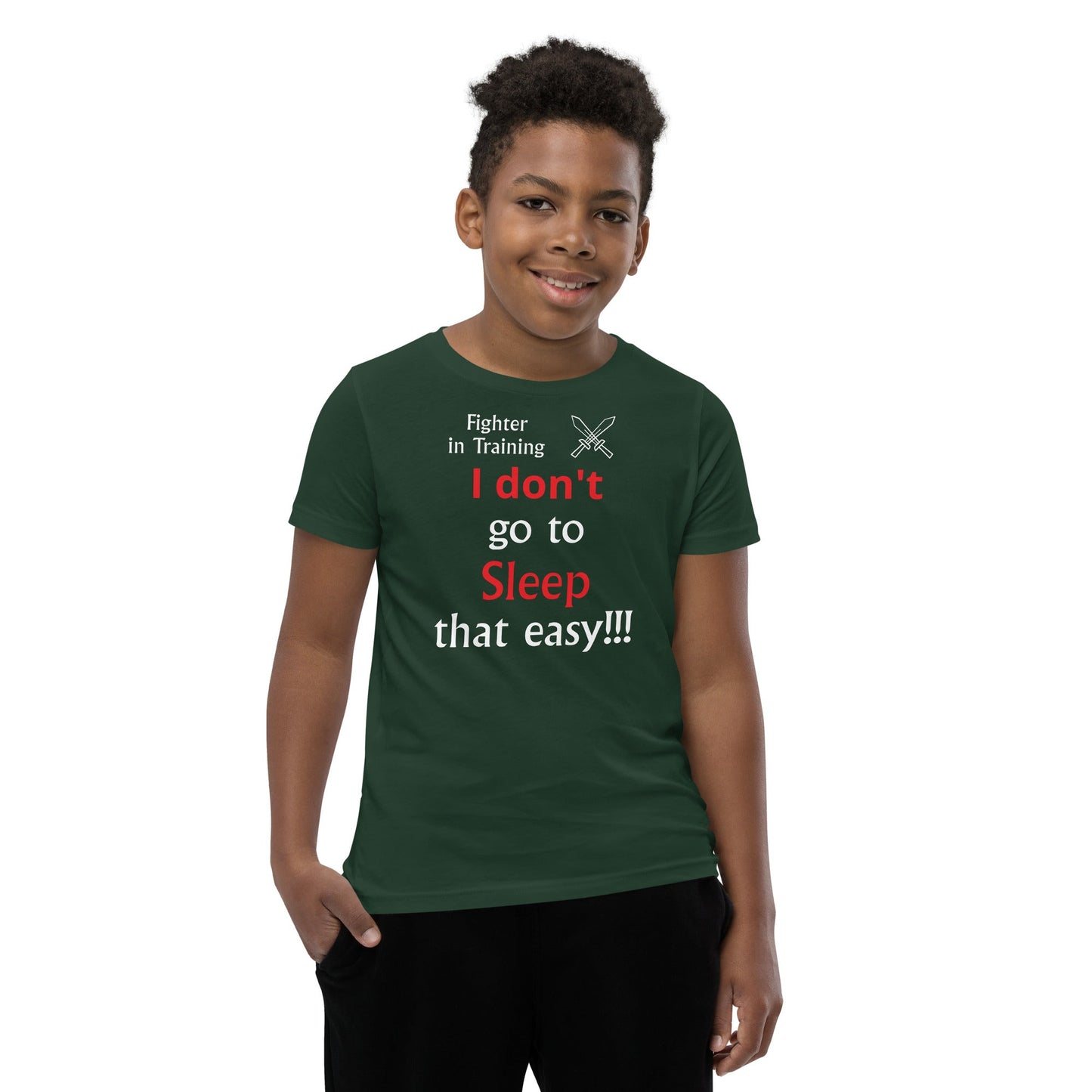 Fighter in Training T-Shirt – Funny D&D Tee for Resilient Kids