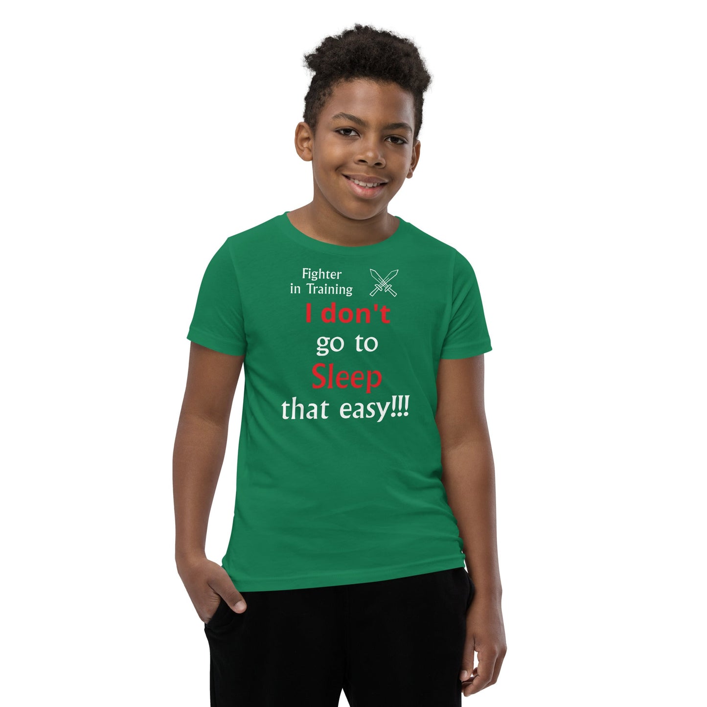 Fighter in Training T-Shirt – Funny D&D Tee for Resilient Kids