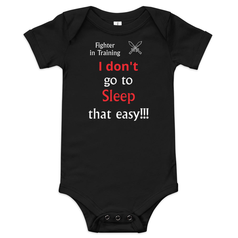 Baby Fighter in Training Onesie