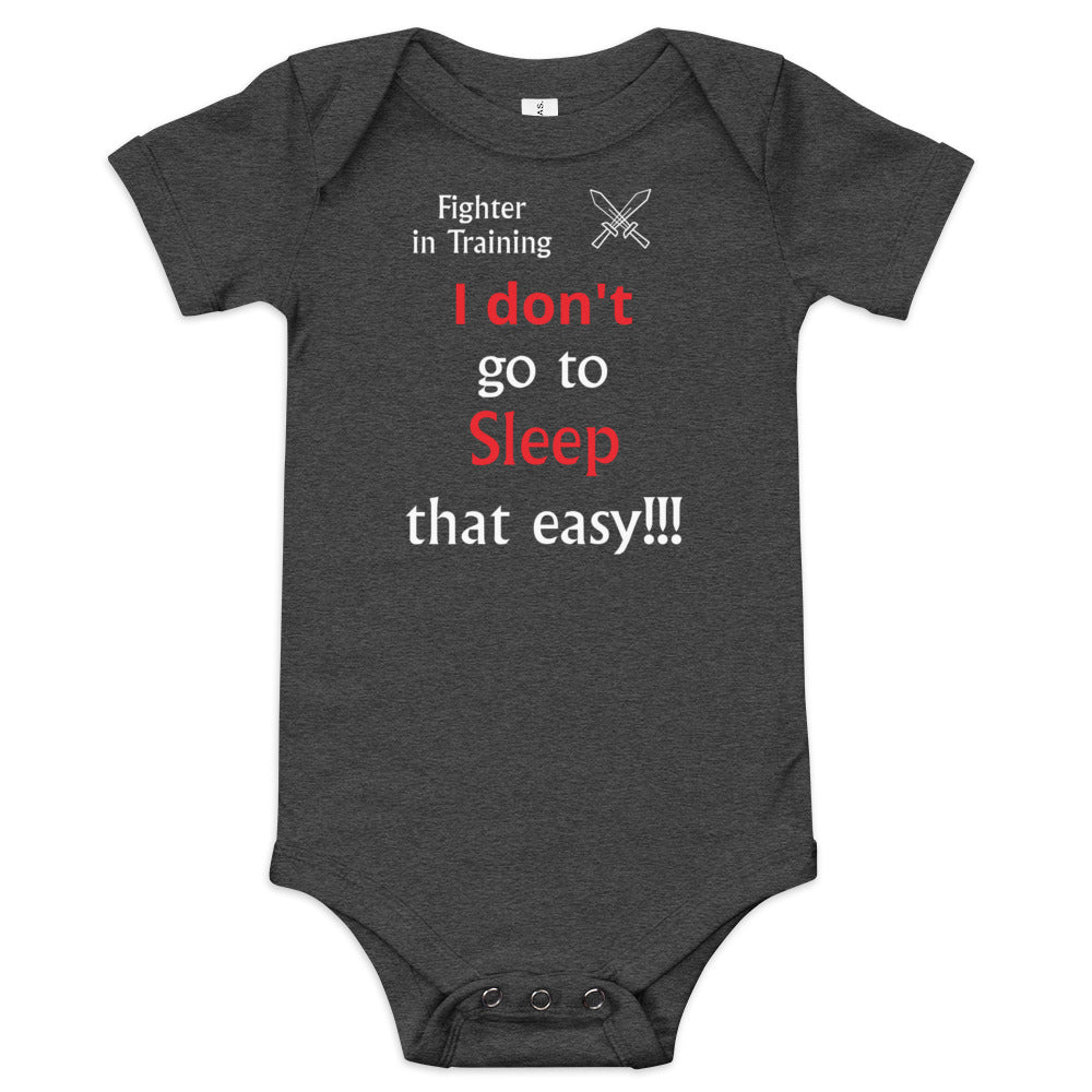 Baby Fighter in Training Onesie