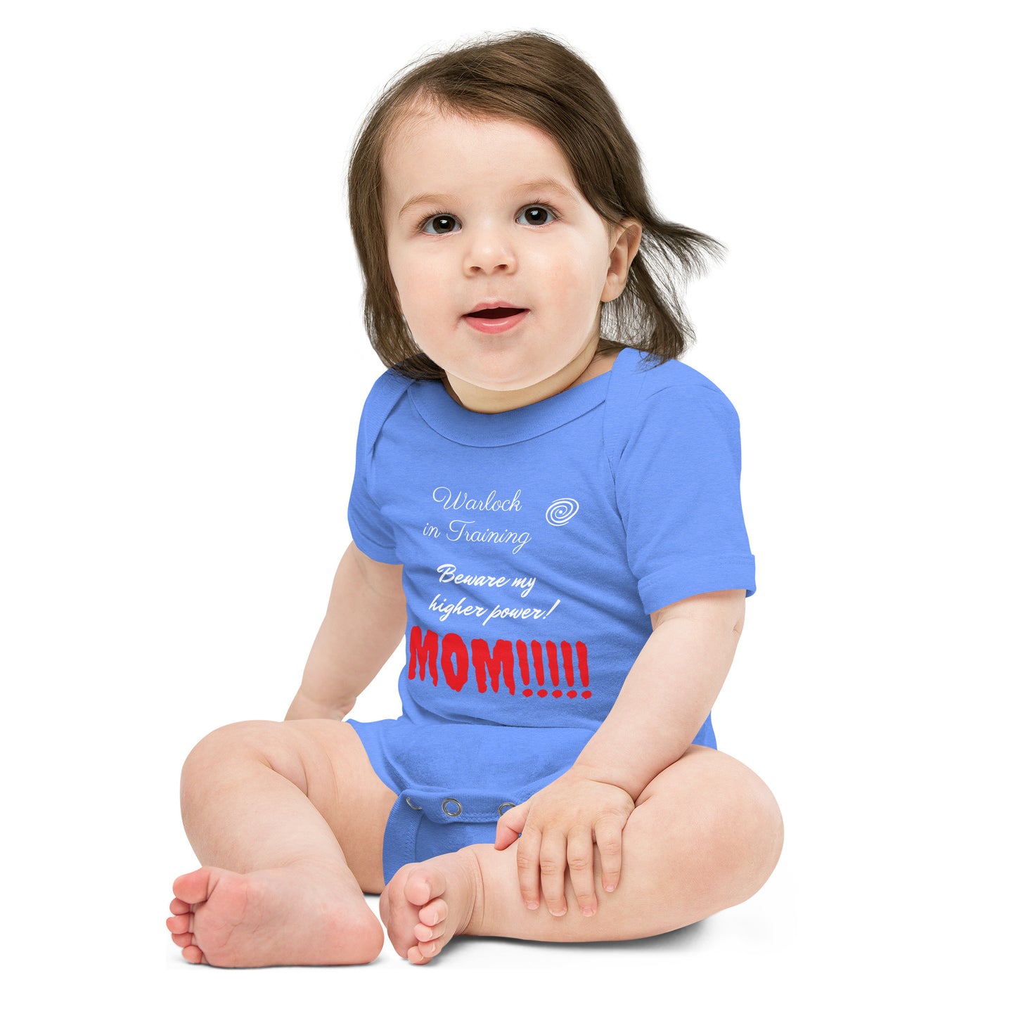 Baby Warlock in Training Mom Onesie