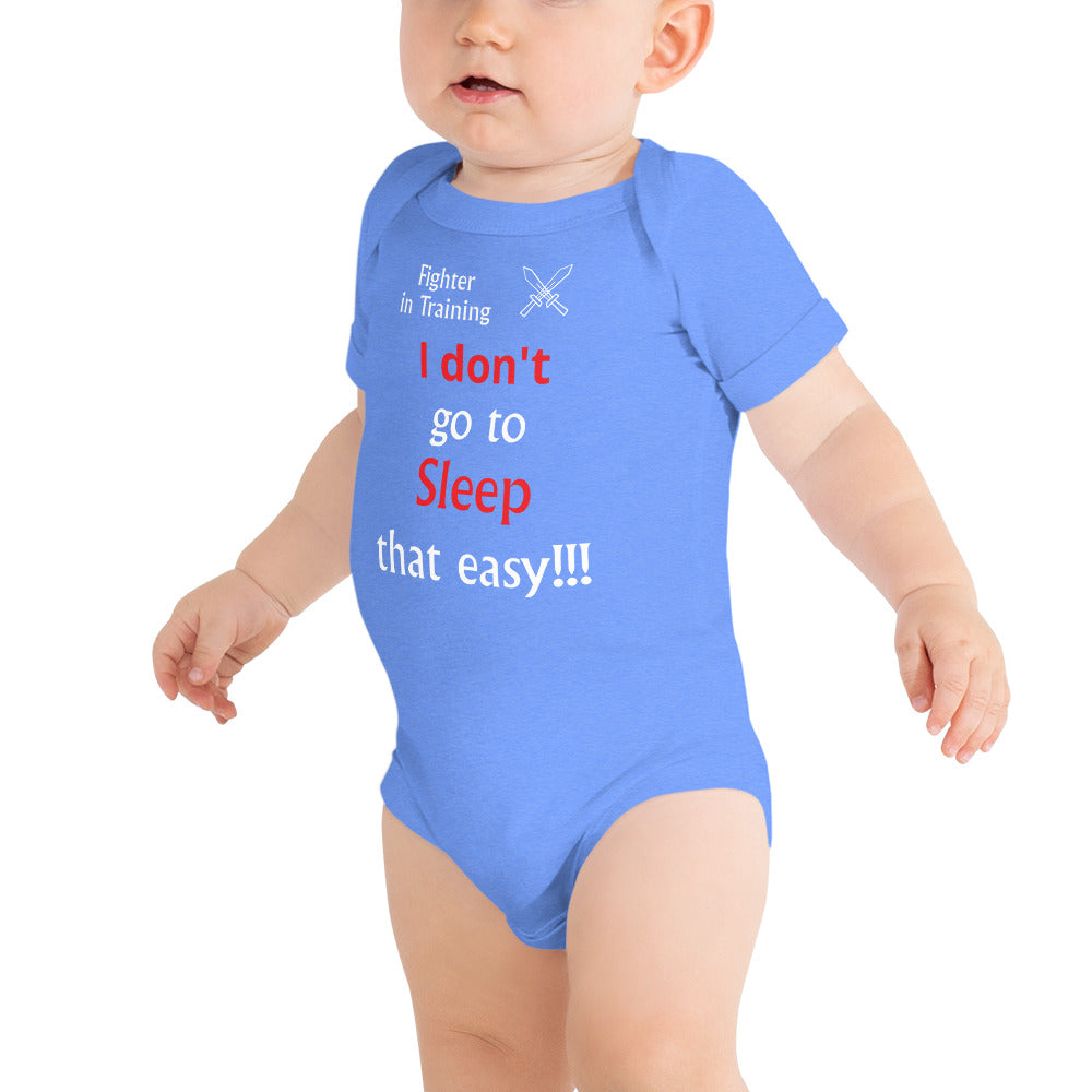 Baby Fighter in Training Onesie