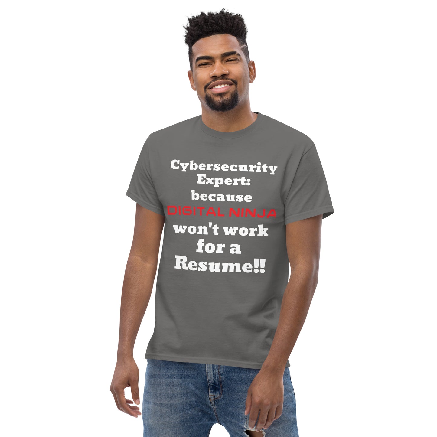 Cybersecurity Digital Ninja Classic T-Shirt