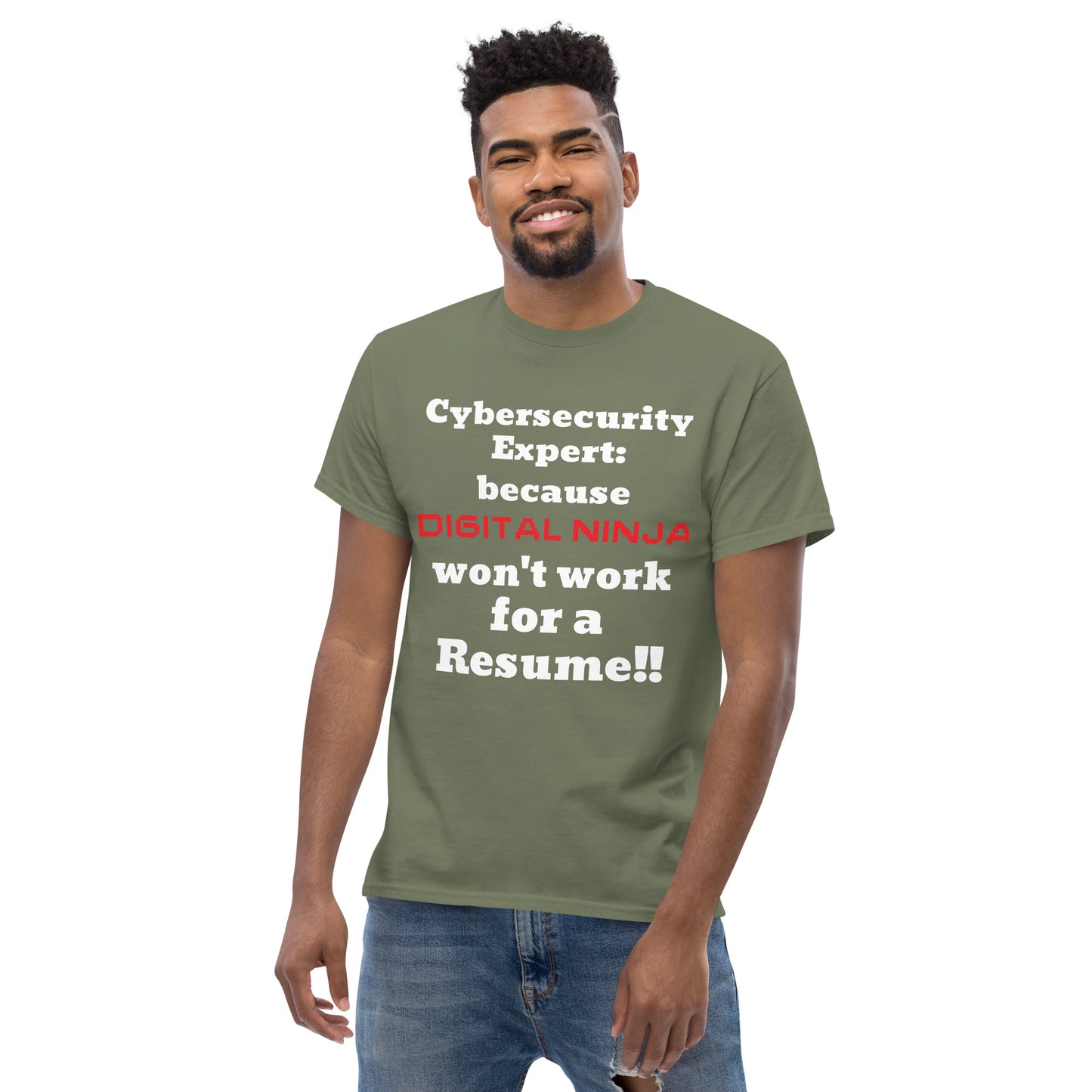 Cybersecurity Digital Ninja Classic T-Shirt