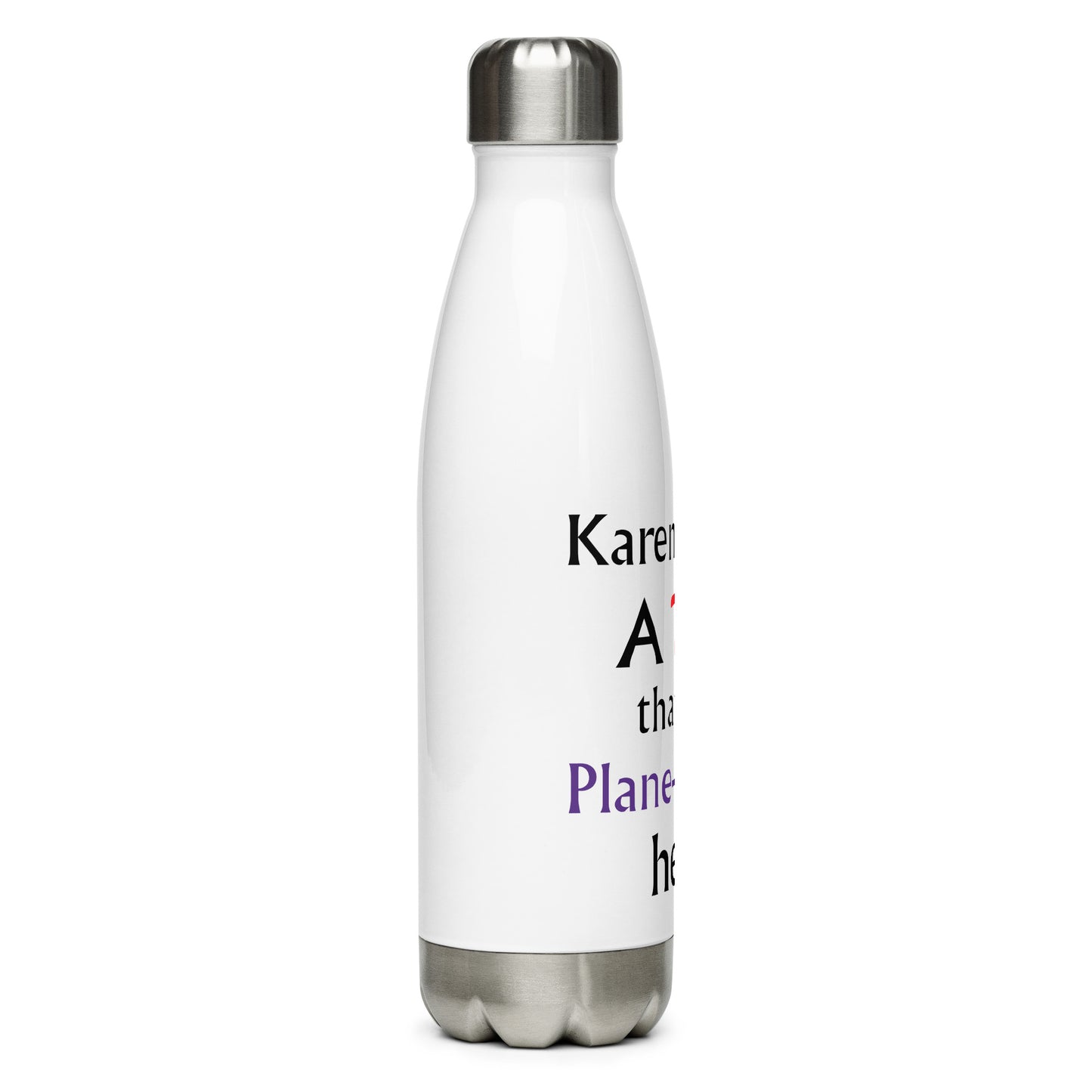 Karen Troll Stainless Steel Water Bottle