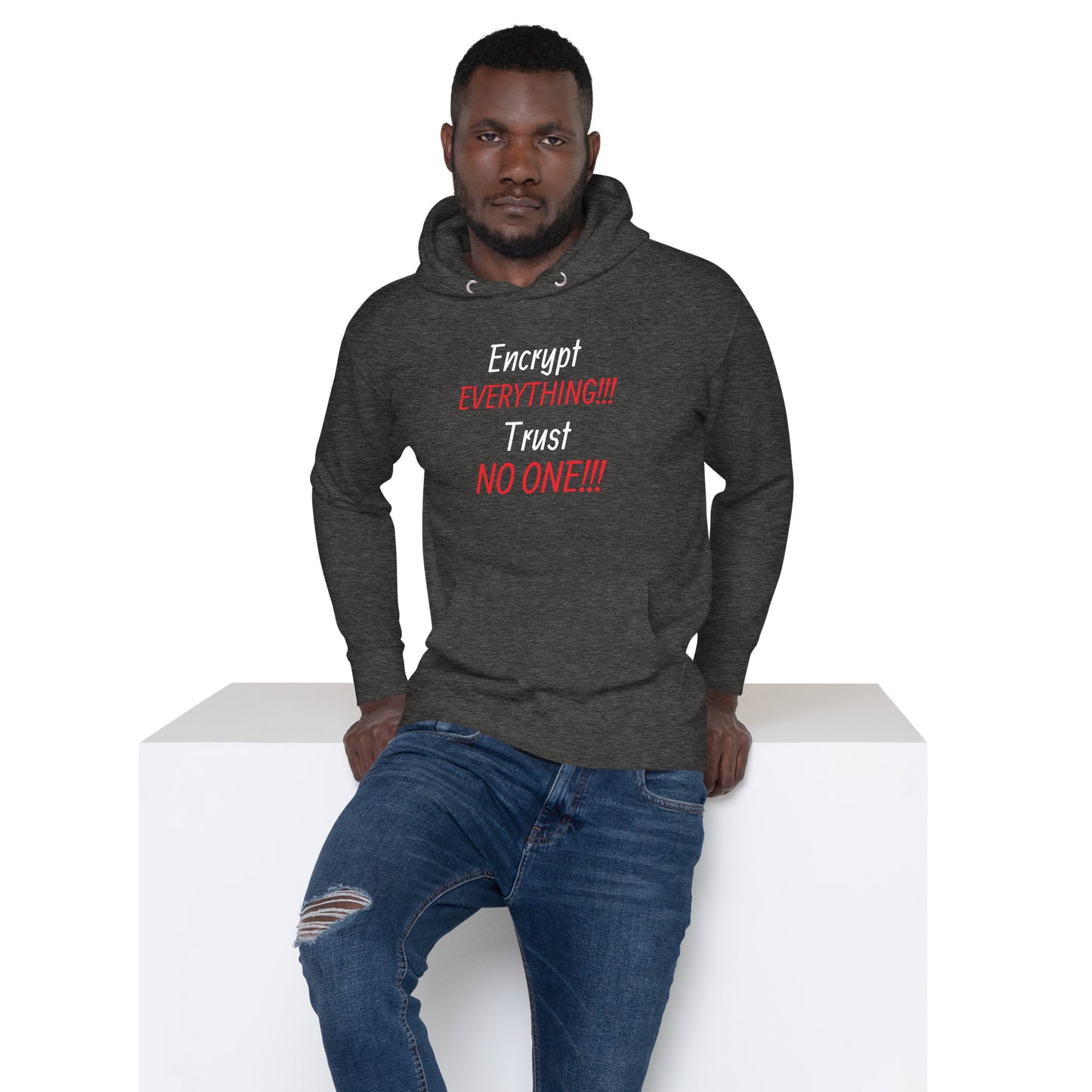 Cybersecurity Trust No One Unisex Hoodie