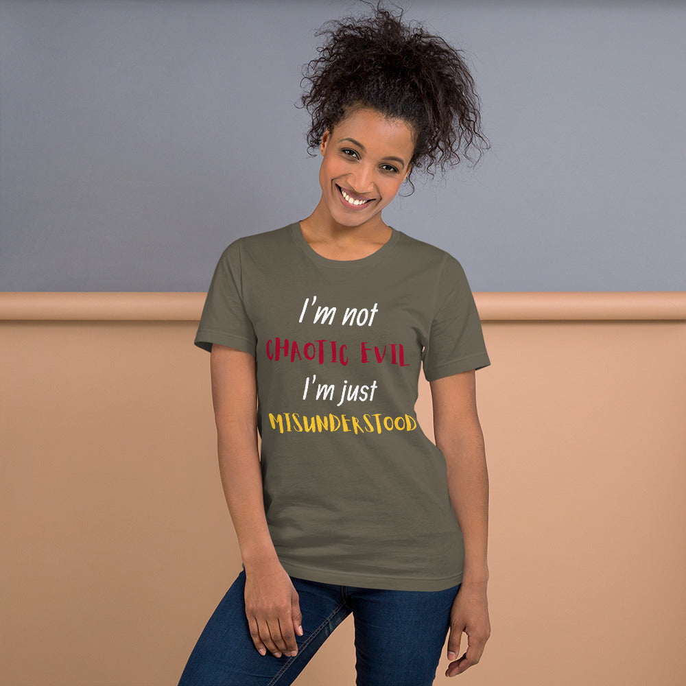 Unisex Gamer Misunderstood T-Shirt