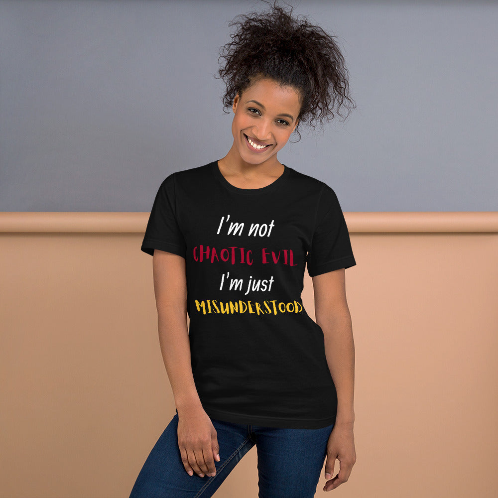 Unisex Gamer Misunderstood T-Shirt