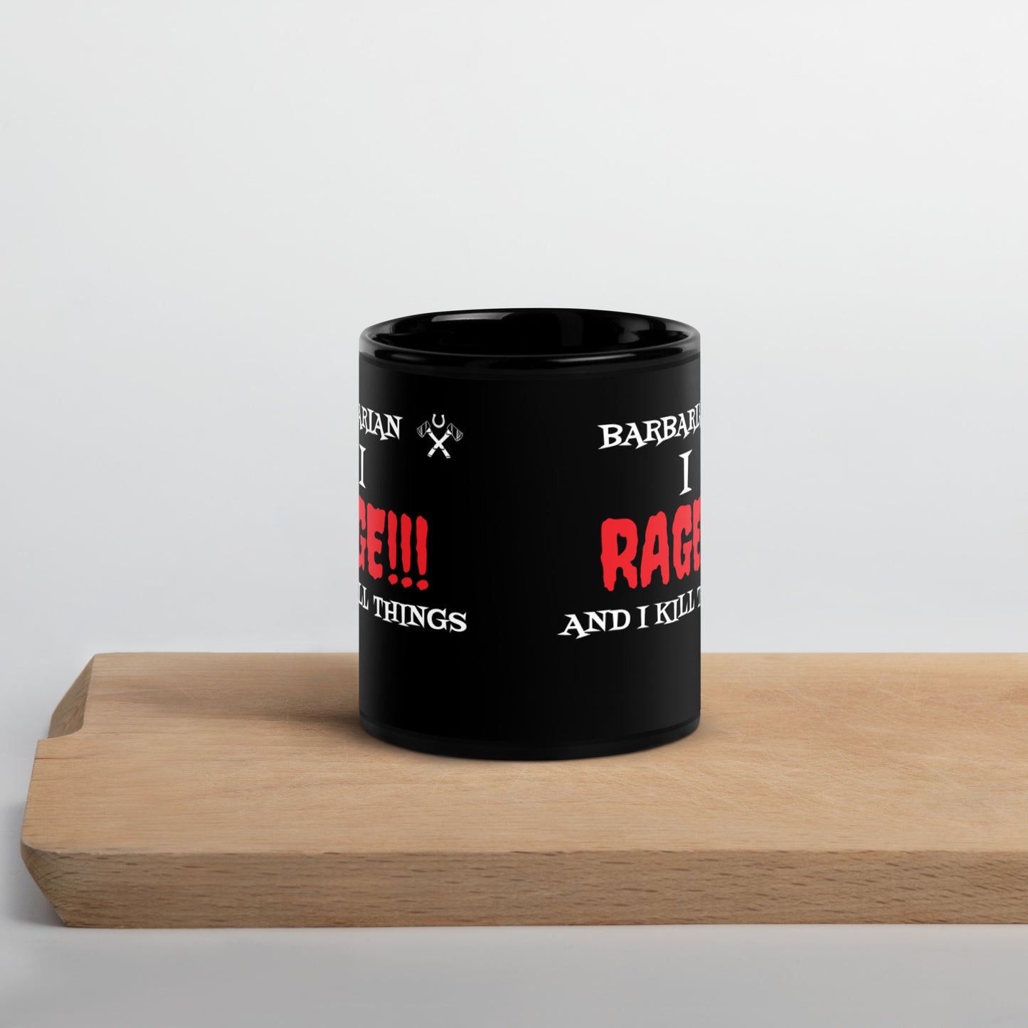 Barbarian Mug Black