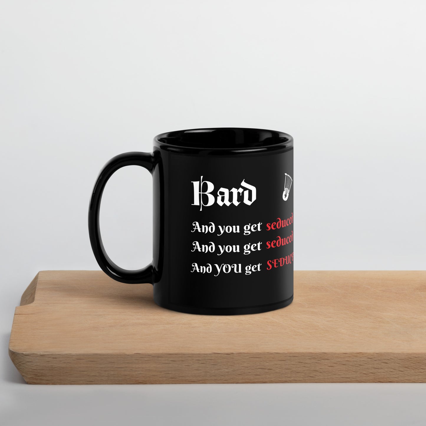 Bard Mug Black