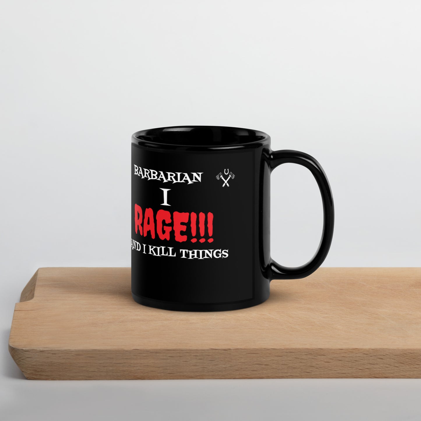 Barbarian Mug Black