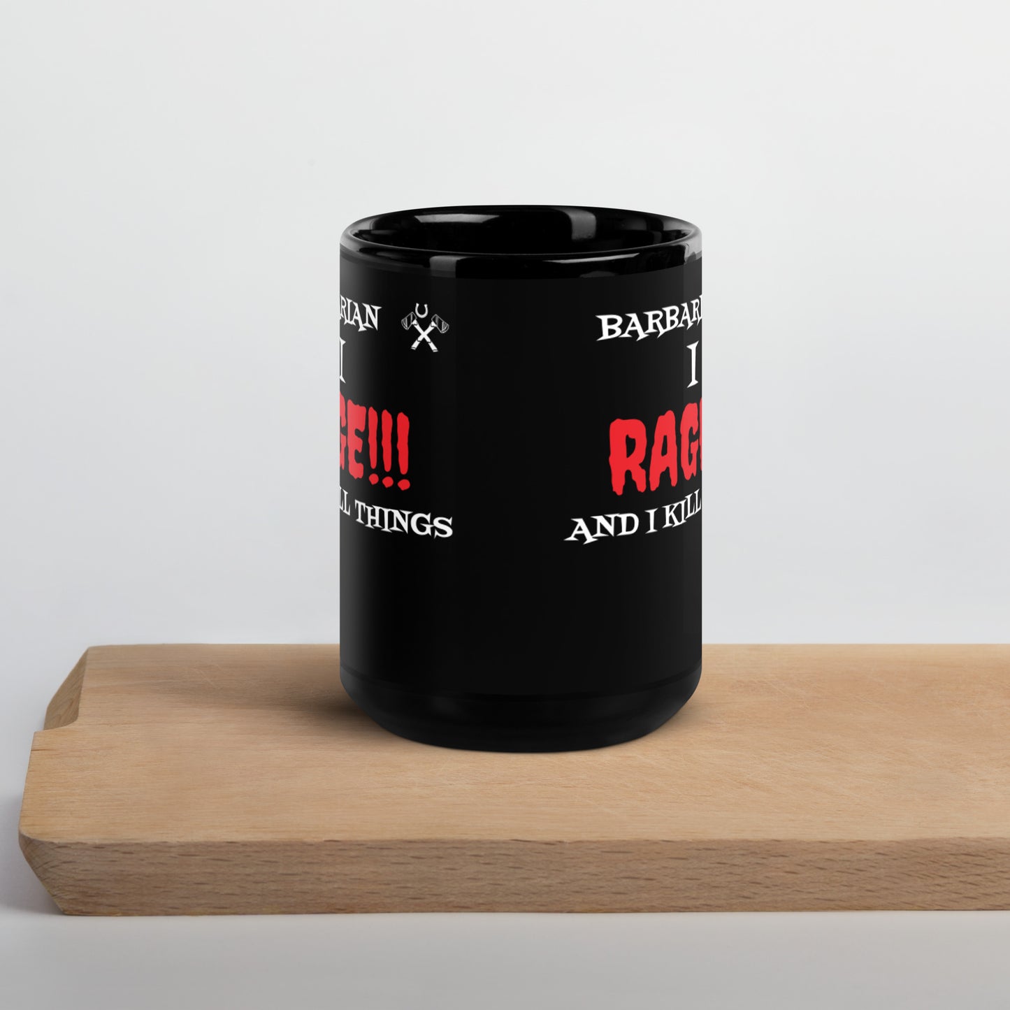 Barbarian Mug Black