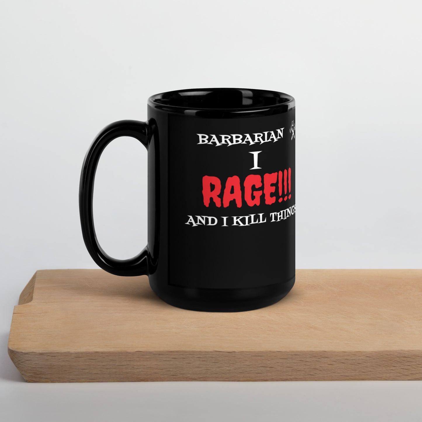 Barbarian Mug Black