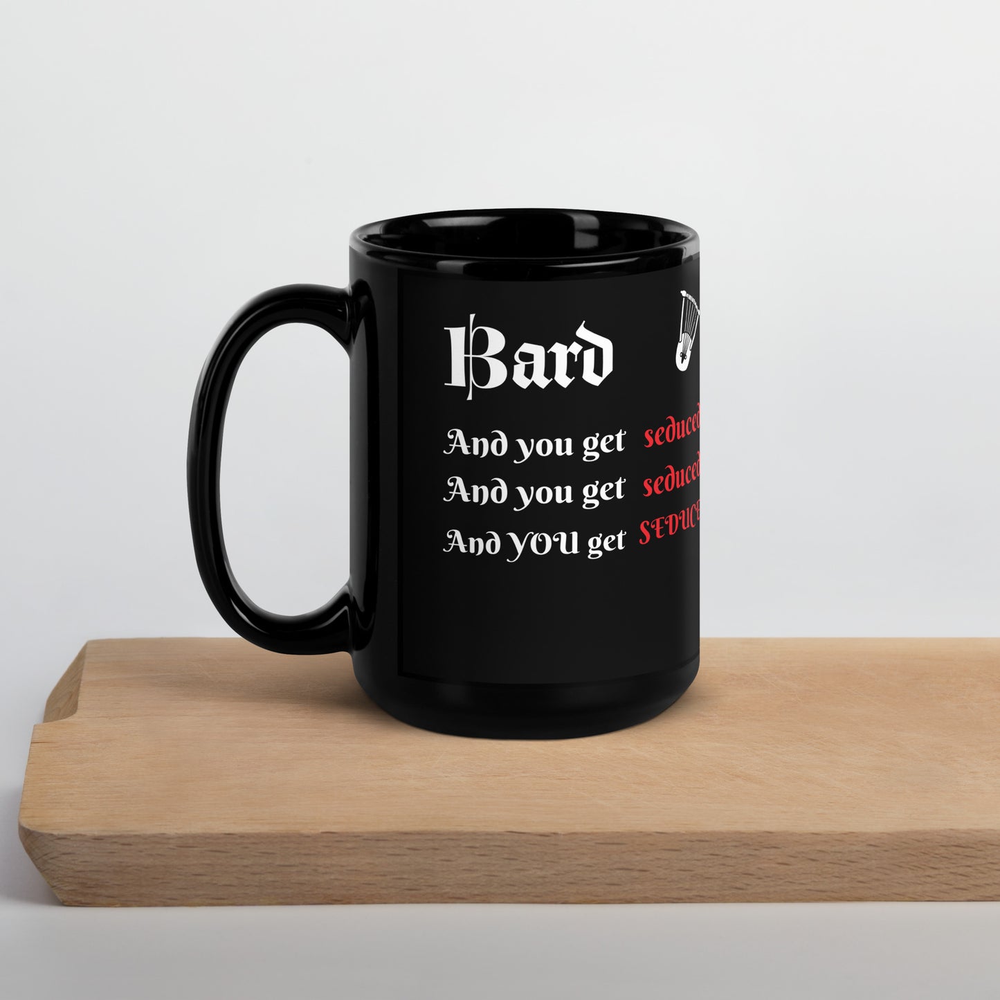 Bard Mug Black