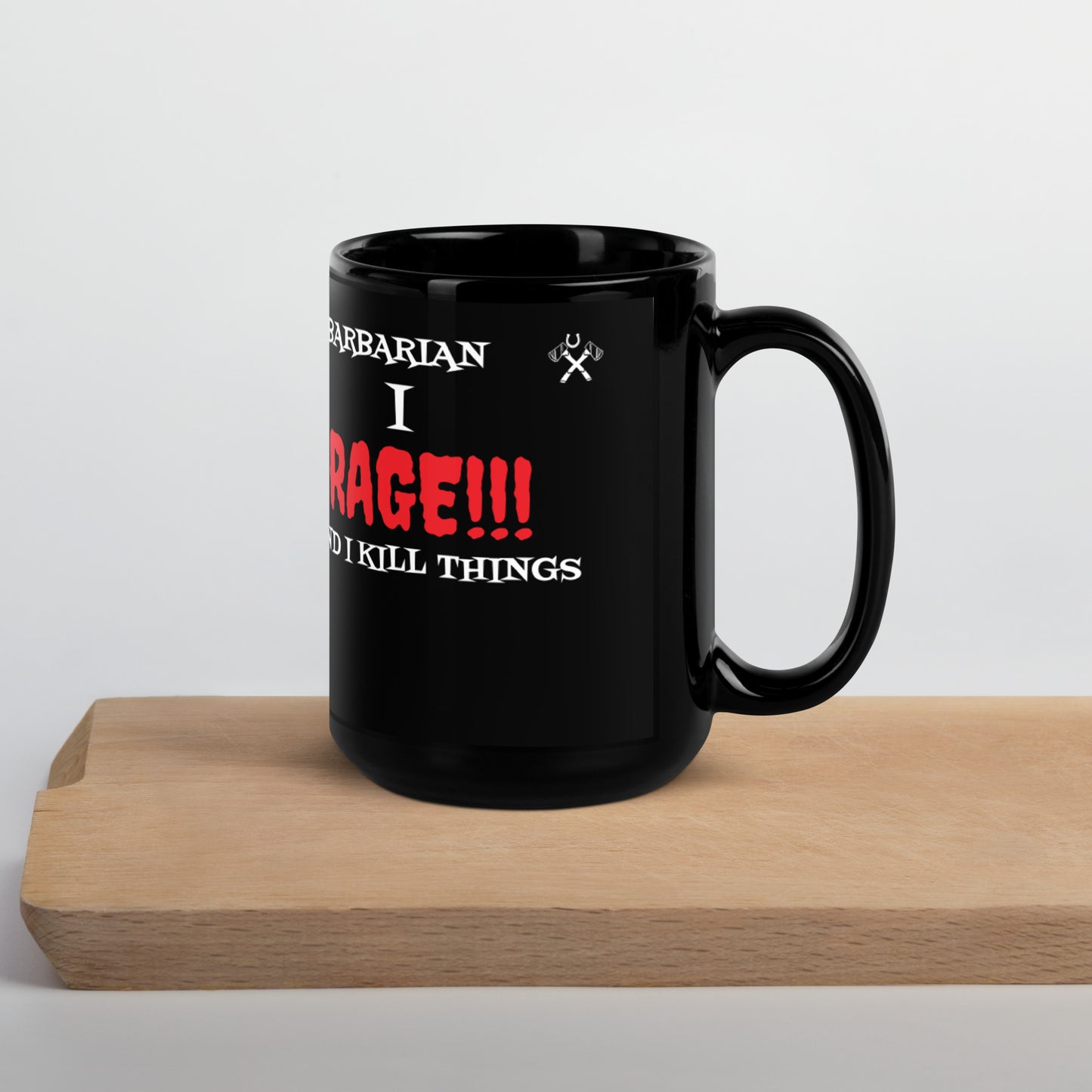 Barbarian Mug Black