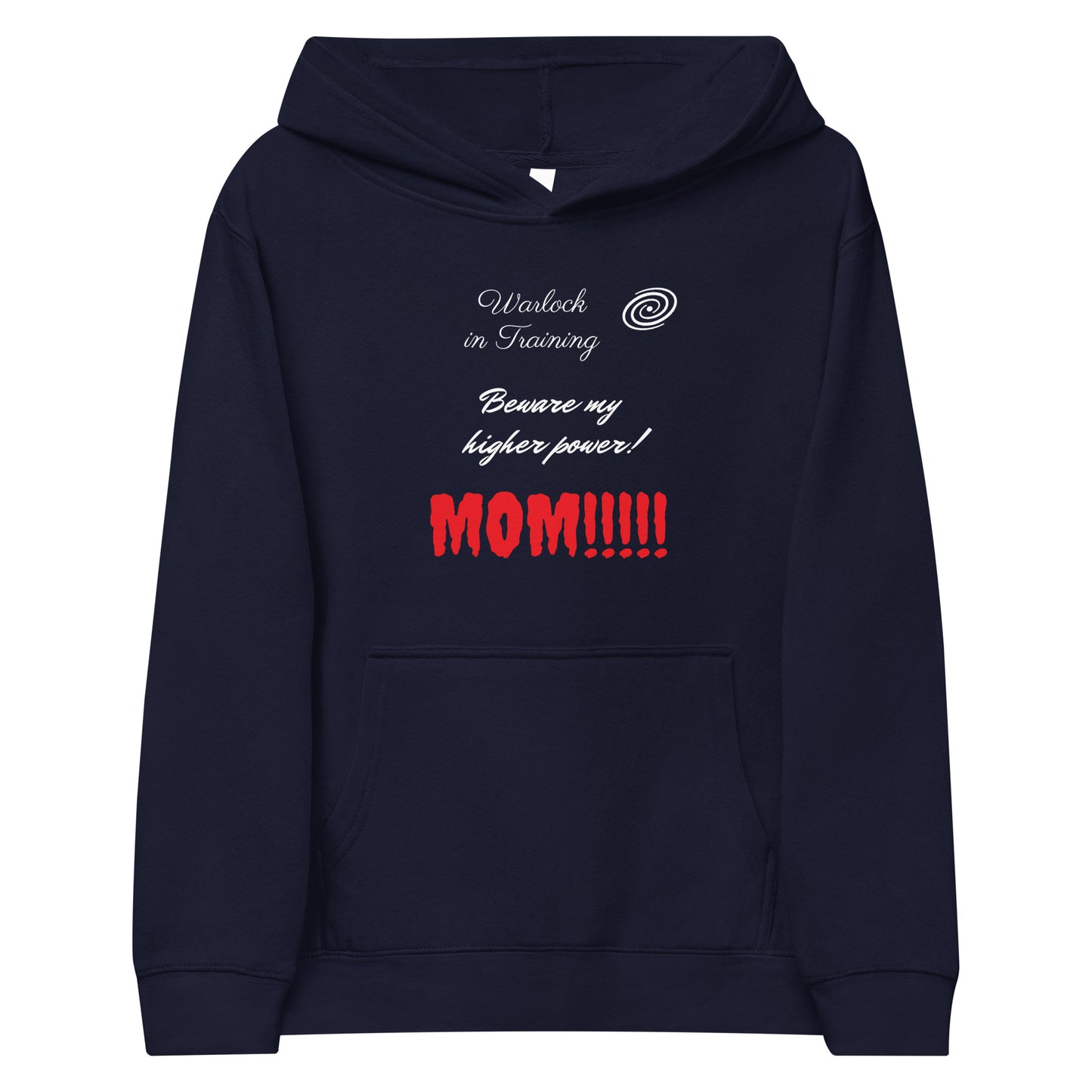 Kids Warlock in Training Mom Hoodie