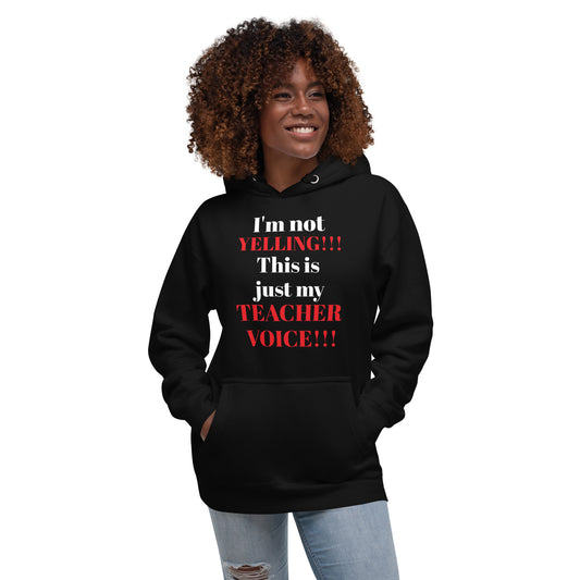 Teacher Voice Hoodie SFW