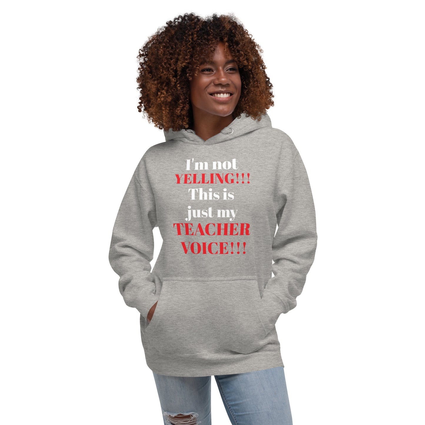 Teacher Voice Hoodie SFW