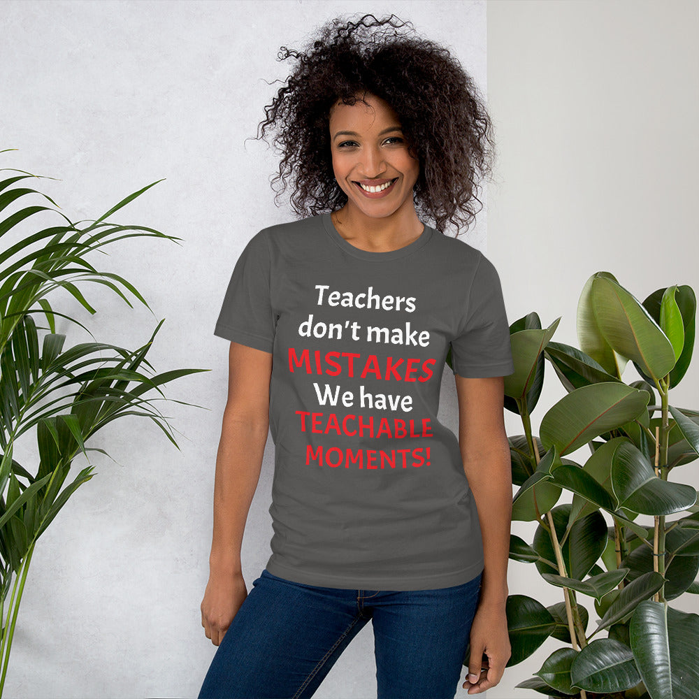 Teacher Mistakes T-Shirt