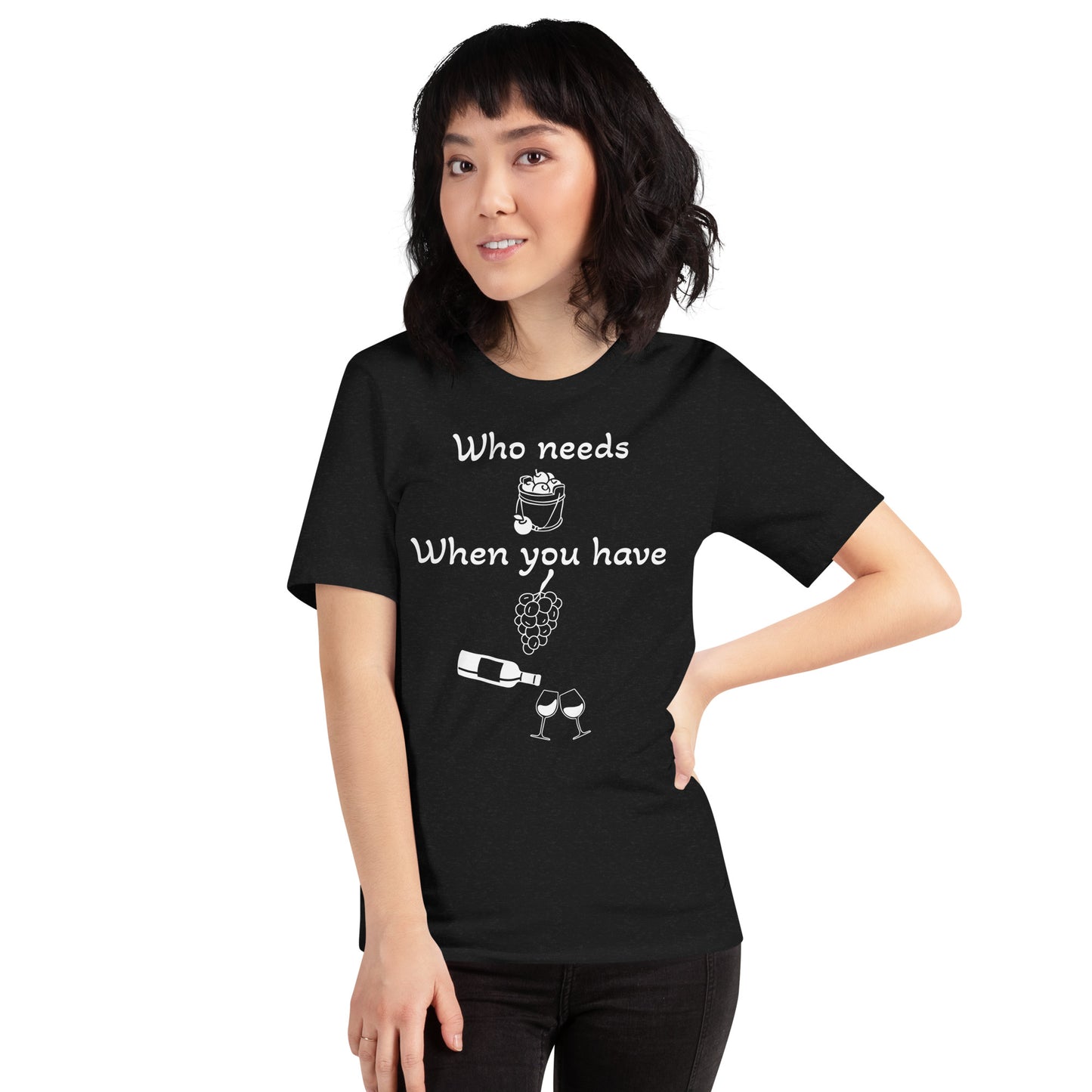 Teacher Grapes Graphic T-Shirt NSFW