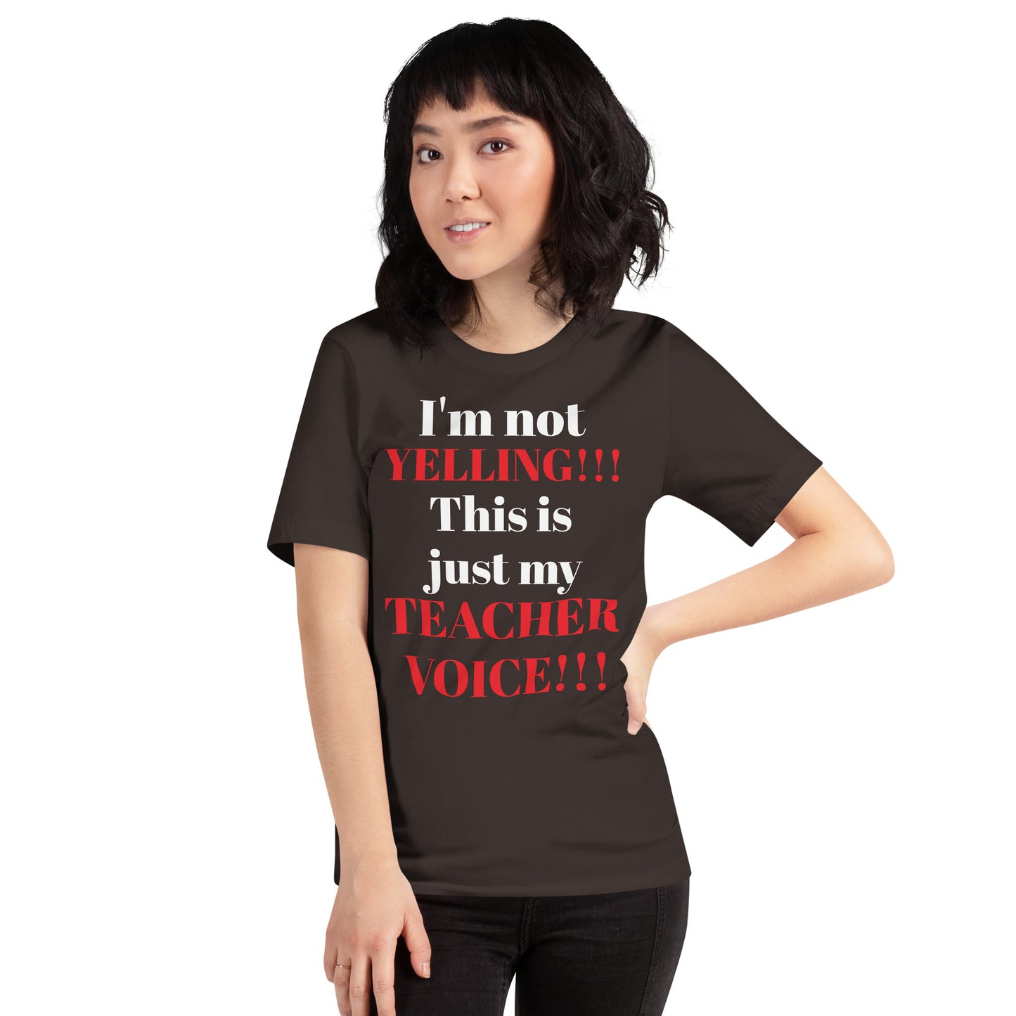 Teacher Voice T-Shirt SFW