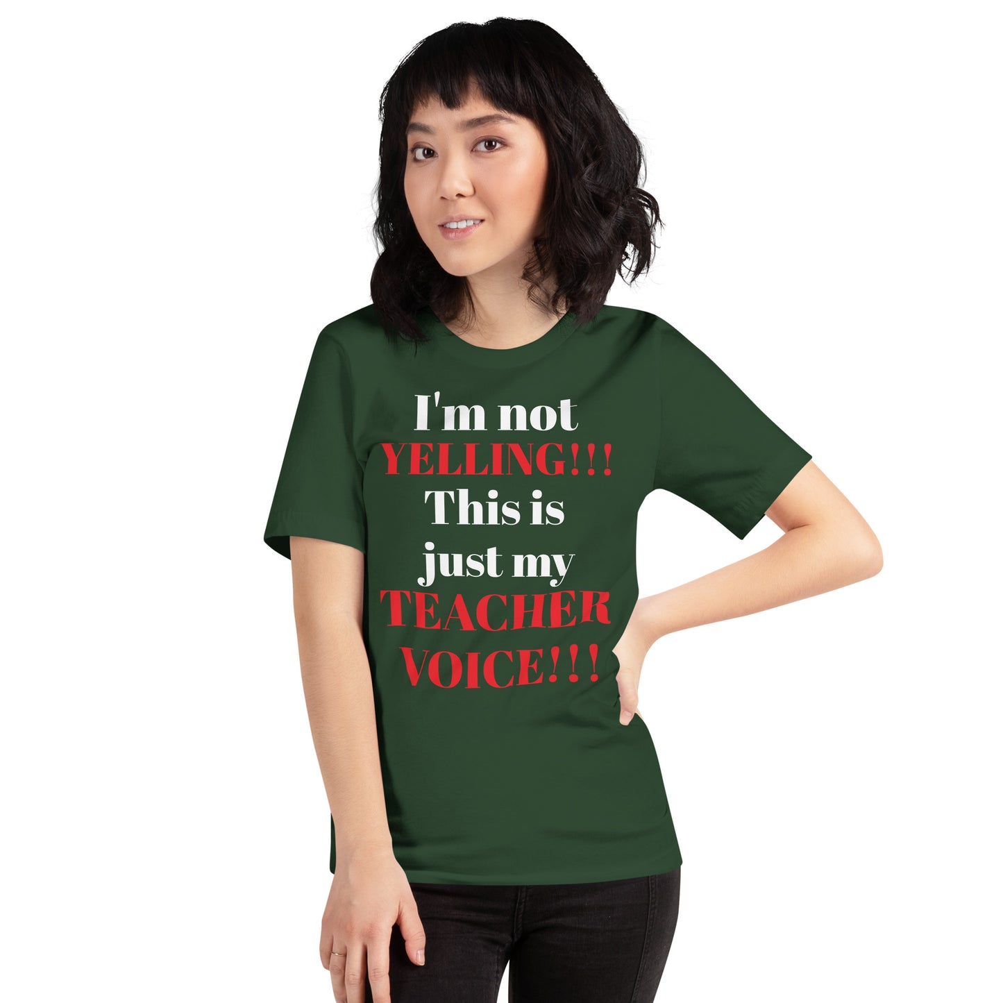 Teacher Voice T-Shirt SFW