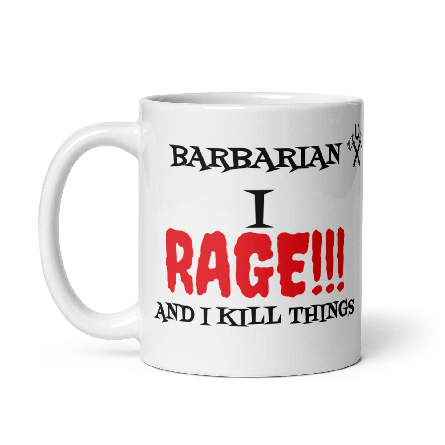 Barbarian Mug White