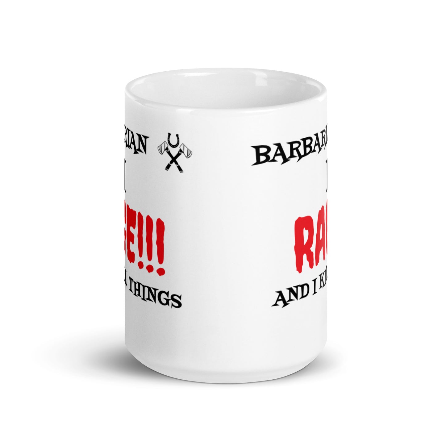 Barbarian Mug White