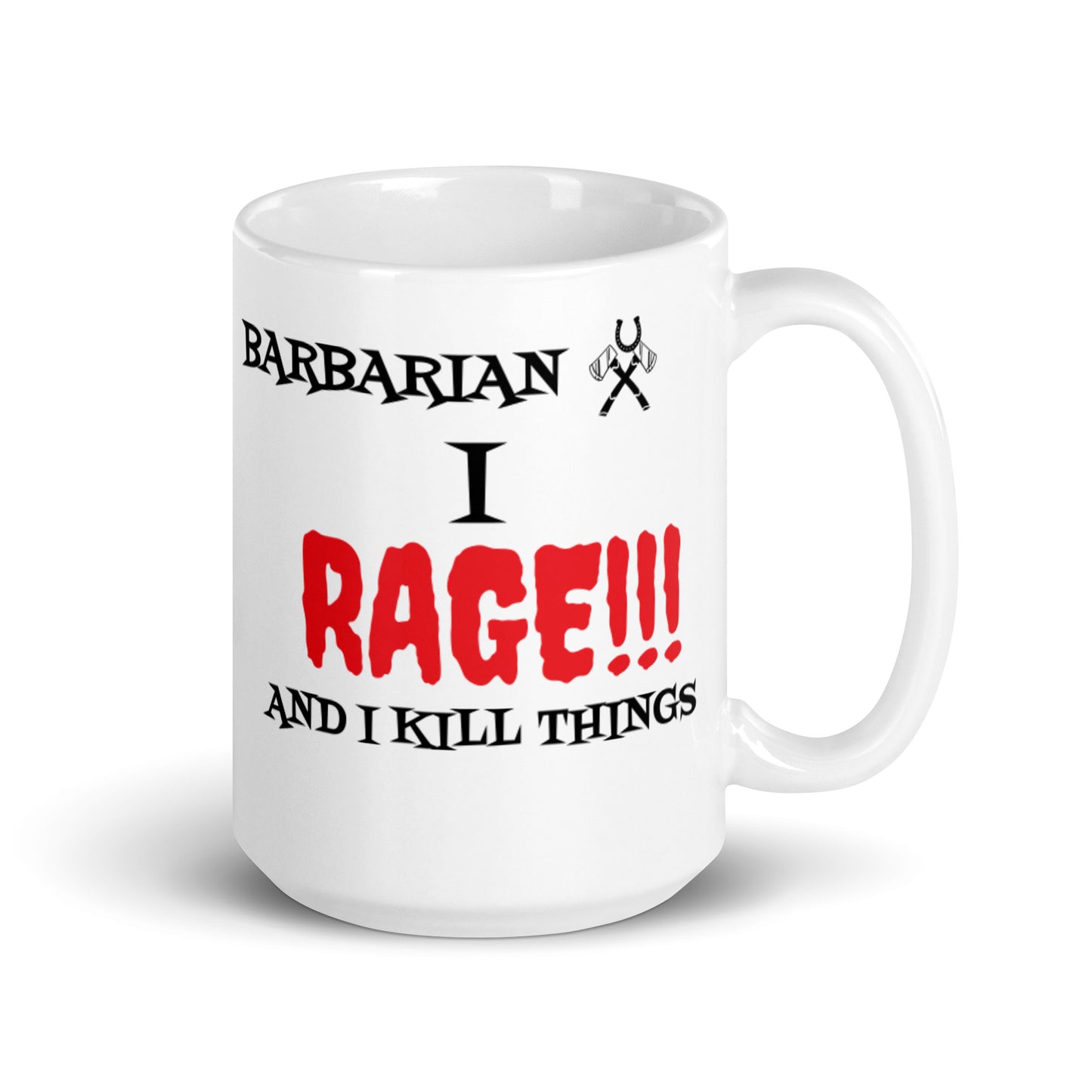 Barbarian Mug White