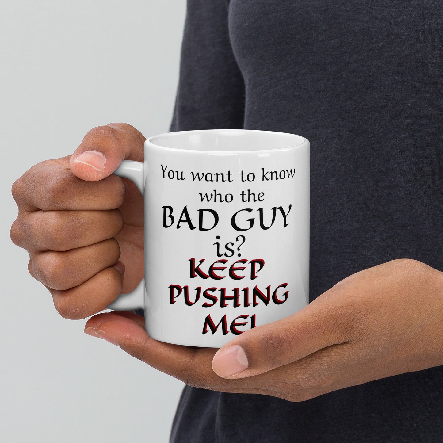 Bad Guy Mug White