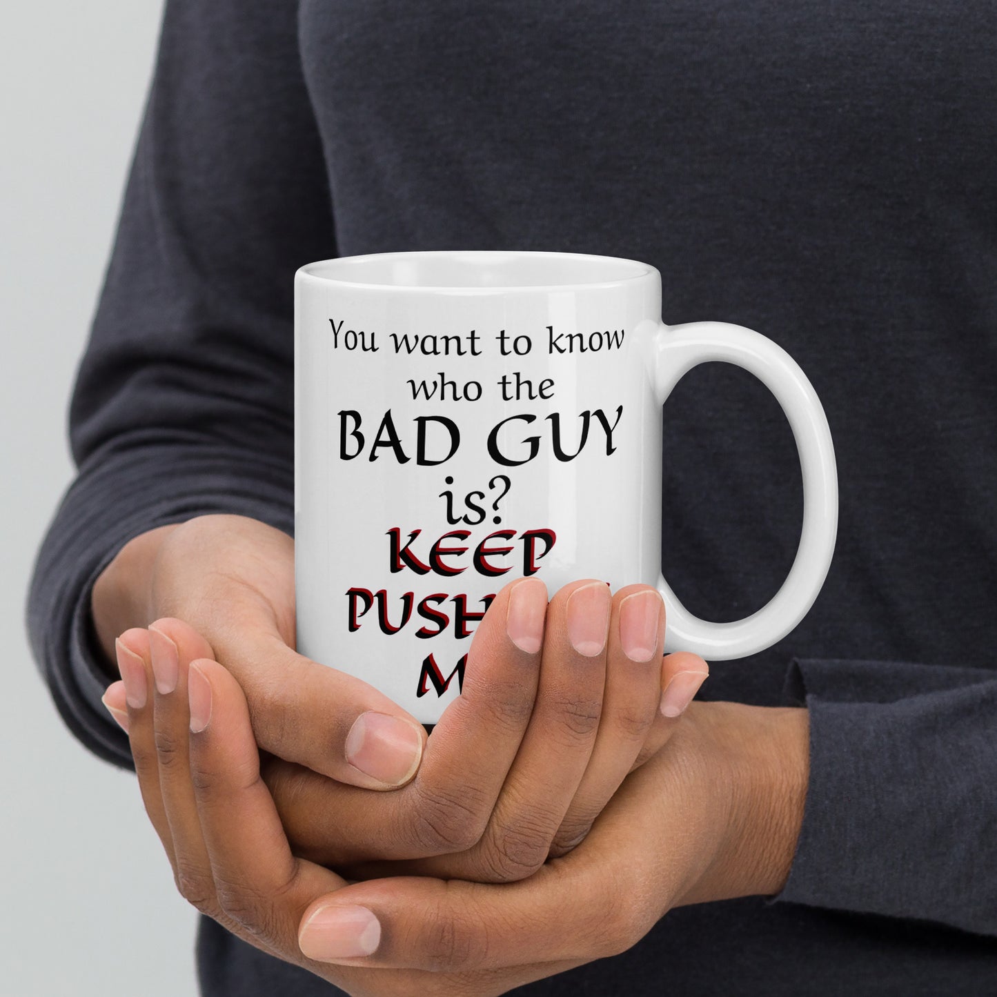 Bad Guy Mug White