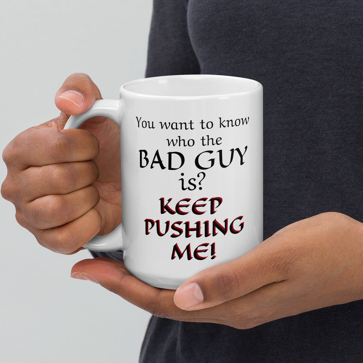 Bad Guy Mug White