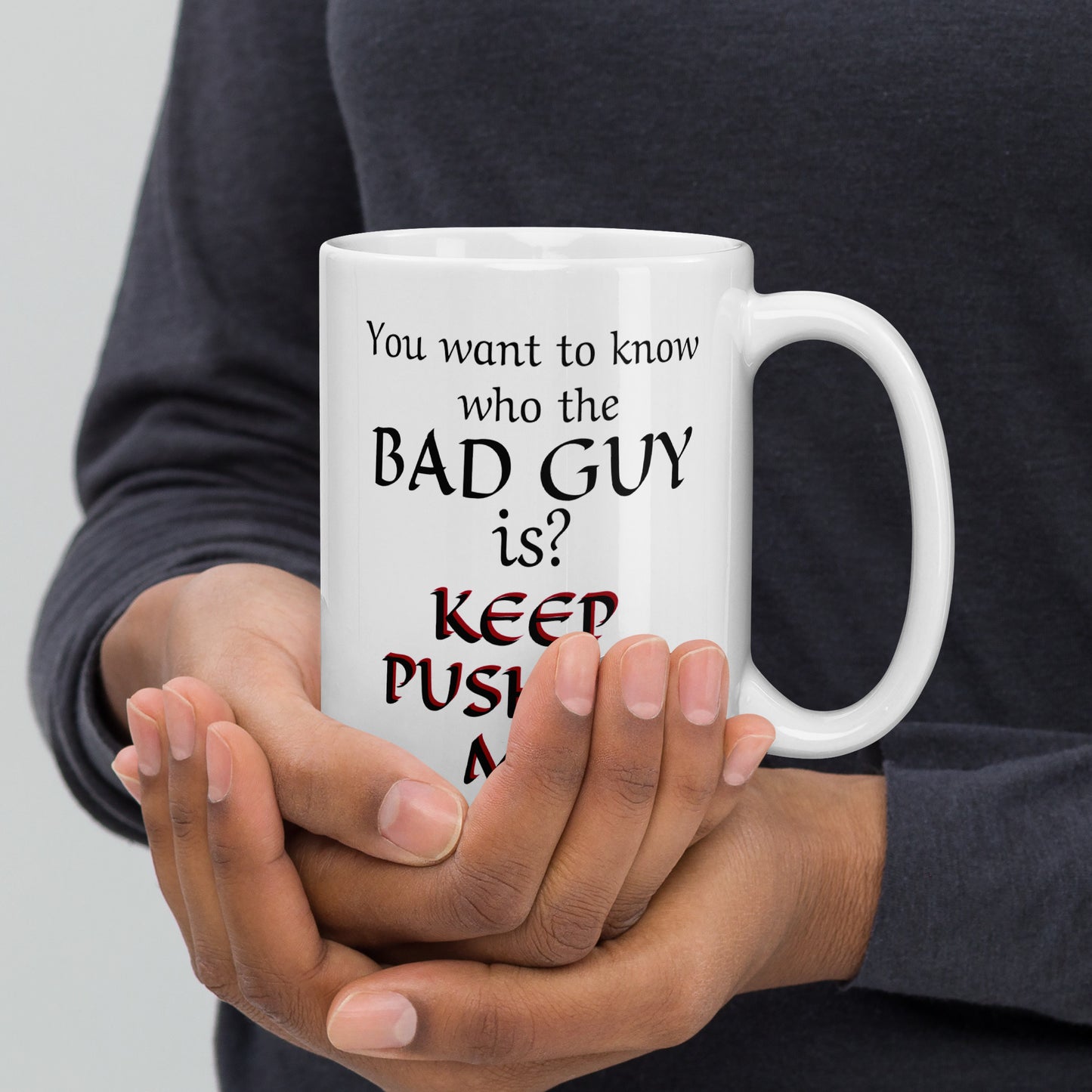 Bad Guy Mug White